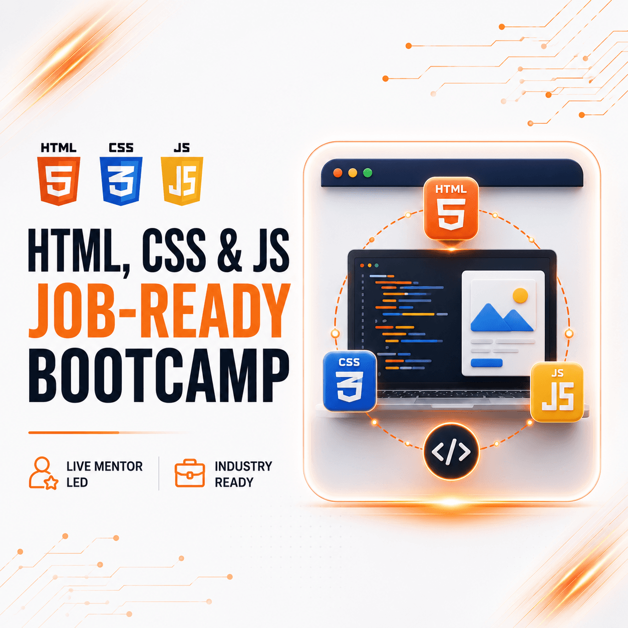 HTML CSS & JS Job-Ready Bootcamp