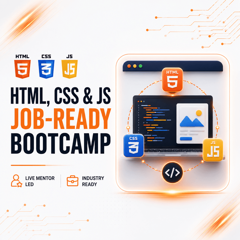 HTML CSS & JS Job-Ready Bootcamp